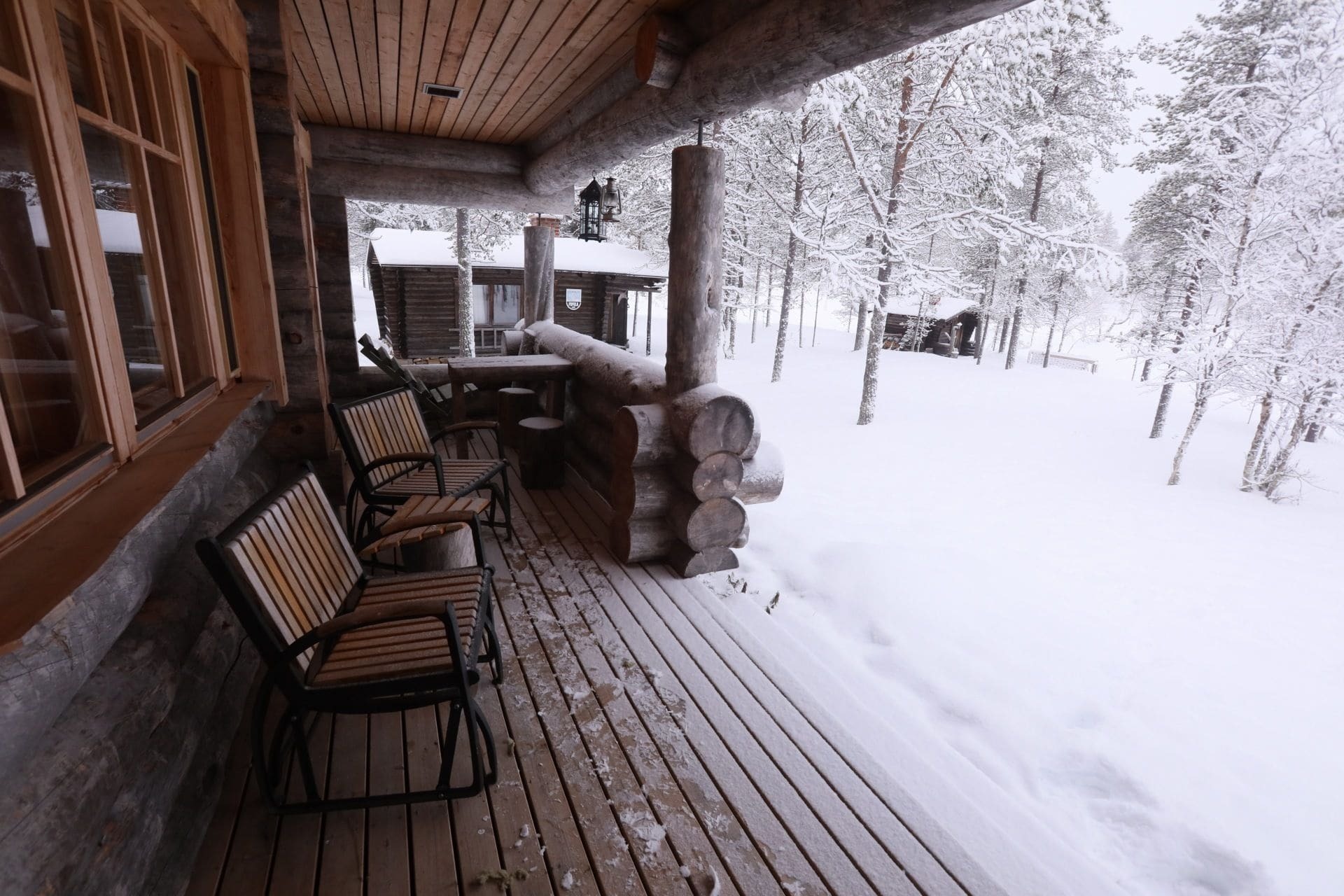 Kuukkeli Log Houses Villa Aurora "Pupula" Saariselka Exterior photo